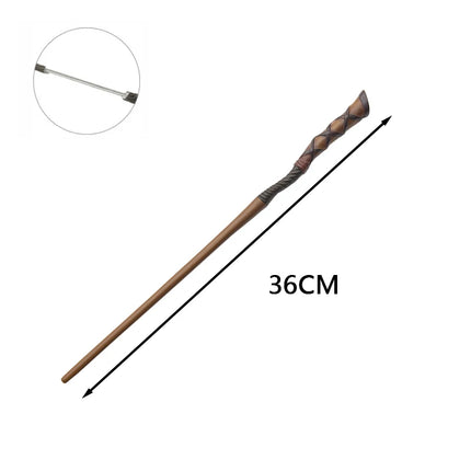 27 Kind  Anime Cosplay Show Metal Core Magic Wand Children Decoration Toy Accessories For Kids Bacchetta Di Plastic Magic Stick