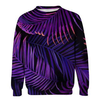 Men's Graphic Sweatshirts For Men Graffiti Pullover Long Sleeve Sweatshirt Crew Neck Fashion Daily Casual Holiday Vacation New