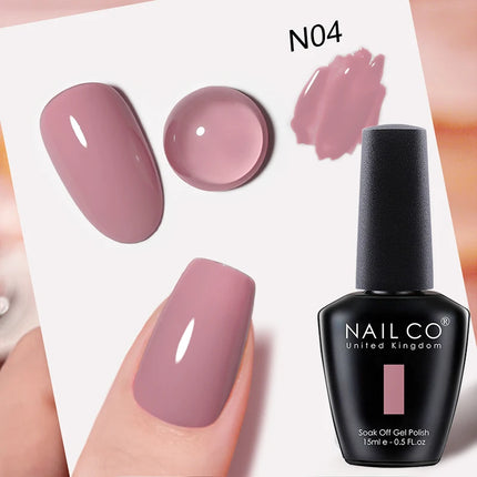 NAILCO Gel Nail Polish 15ml Hema TPO Free Nail Art Vernis Semi Permanent UV Gel Polish Nail Manicure Nail Varnish Ongle Top Coat