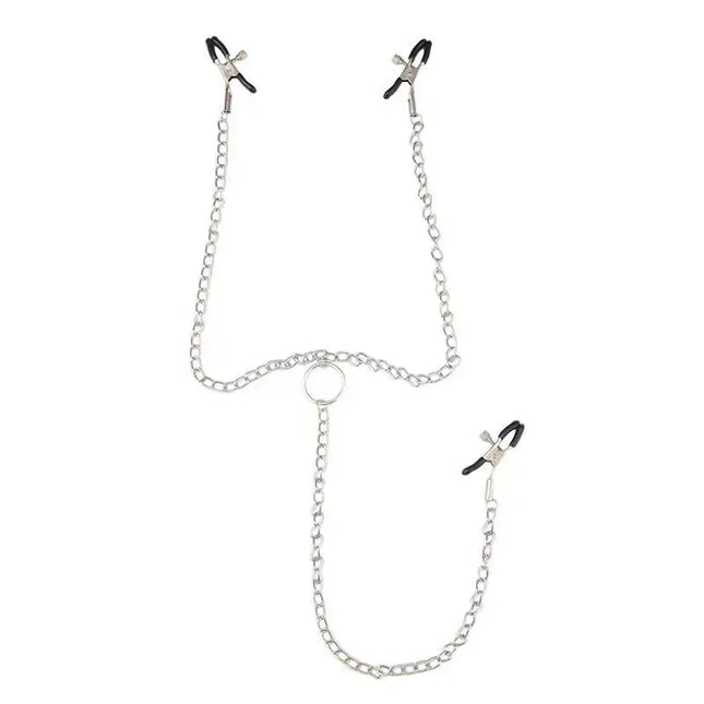 Hoyytu 3 Style Metal Nipple Clamps Sex Toys For Women With Chain Bondage Slave Nipple Labia Clitoris Stimulator Sexy Toys