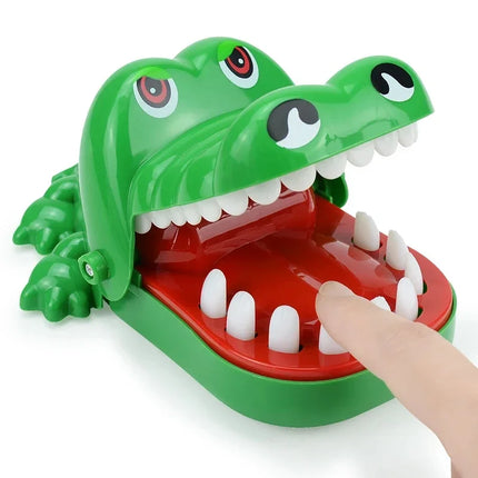 Crocodile Teeth Biting Finger Game Family Party Games Alligator Pinch Lucky Fun Stress Relief Toy for Kids Adults Decompression