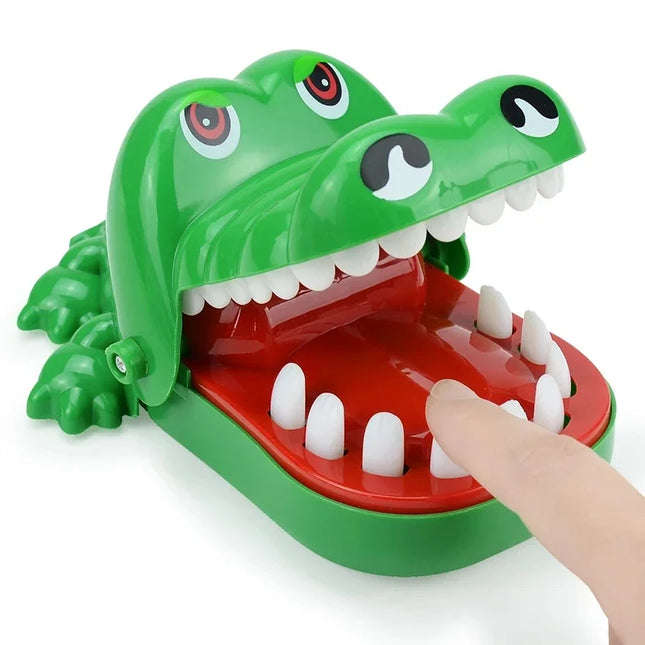 Crocodile Teeth Biting Finger Game Family Party Games Alligator Pinch Lucky Fun Stress Relief Toy for Kids Adults Decompression