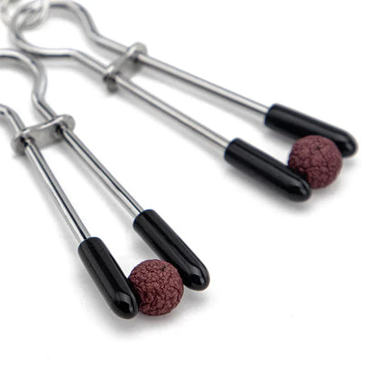 Metal Nipple Clamps clips ring bell BDSM breast Bondage restraint Sex Toy For Women Couple play Game