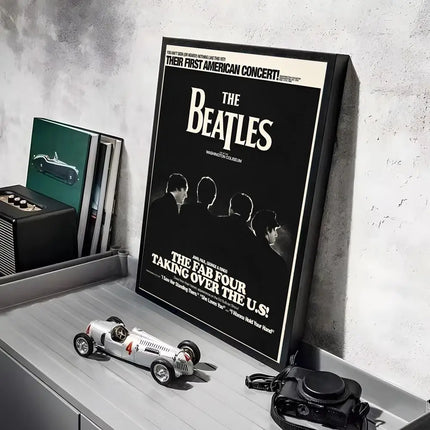 Band The B-Beatles Poster Stickers HD Waterproof Painting Wall Art for Bedroom Living Room Home Decor Decoration Gift