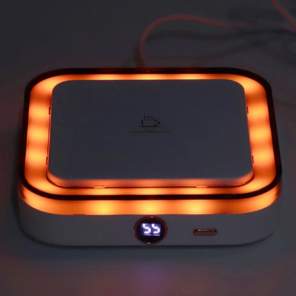 Mug Warmer Thermostatic Fast Heating 3 Temperature Settings Cup Warmer for Coffee Milk