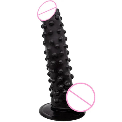 1PC Soft Dildo Sexy Prickly Dildo Sex Toy Fake Penis With Bump Thorn Suction Cup Anal Sex Women Couples Masturbators