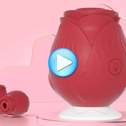 Powerful Sucking Vibrator for Women Vacuum Clitoris Stimulator Female Oral Nipple Clit Sucker Vibrating Adults Sex Rose-Toys