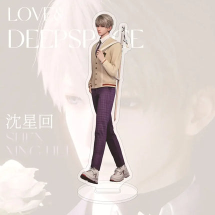 Game Love and Deep Space Acrylic Stand Sylus Xavier Zayne Rafay Cartoon Handsome Character Model Stand Desktop Display Fans Gift