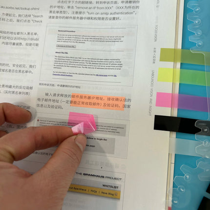 200-3200PCS Clear Sticky Notes Self-Adhesive Colorful Memo Pads for Office School Book Annotation Index Tabs Stationery