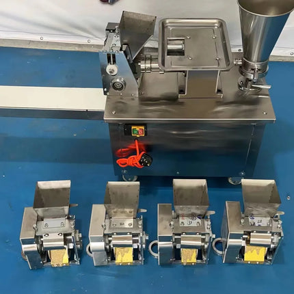 High Effciency 110V/220V Automatic 12/15cm Big Size Empanada Machine/Leaf Dumpling Making Large Dumpling Samosa Making Machine