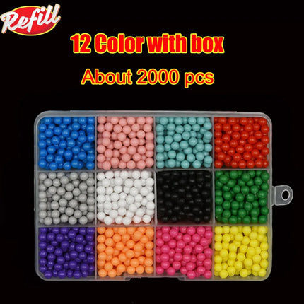DIY Water Magic Beads For Children Animal Model Hand Making Puzzle Kids Educational Toys Boys girls Spell Beans Montessori Bead