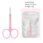 Pink Eyebrow Scissor