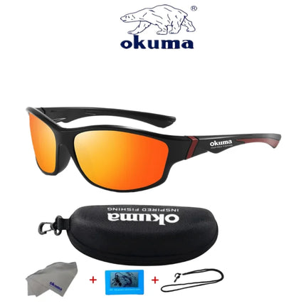 Okum fashion polarized glasses UV400, anti-UV, glare, strong light, suitable for cycling, driving, fishing, etc.