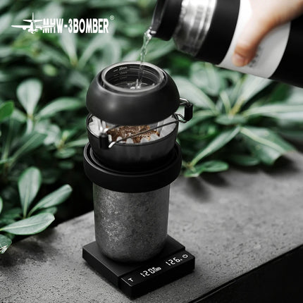 MHW-3BOMBER Small Rubik's Cube Coffee Scale 3.0 Micro Compact Intelligent Portable, Multi - Mode Multiple Scenarios Electronic