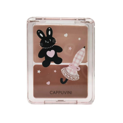 1Pc Cappuvini Water Shining Cheek Blush Highlighter Cream High Gloss Glitter Rouge Natural Brighten Face Contouring Blush Makeup
