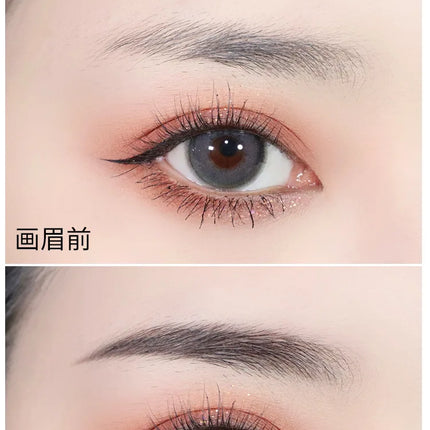 3PCS high-quality 2mm ultra-fine wire eyebrow pencil with precision carving, quick drawing, smooth and waterproof makeup pen