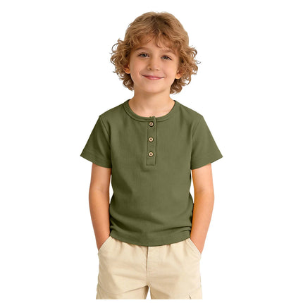 Large N Boys Comfortable And Breathable Short Sleeved T Shirt Casual And Versatile Top children's clothes girl