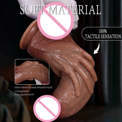 Super Huge Realistic Dildo Penis Big Dildos Anal Prostate Massage Adult Sex Toys For Women Men Gay Big Anal Butt Plug Dilator