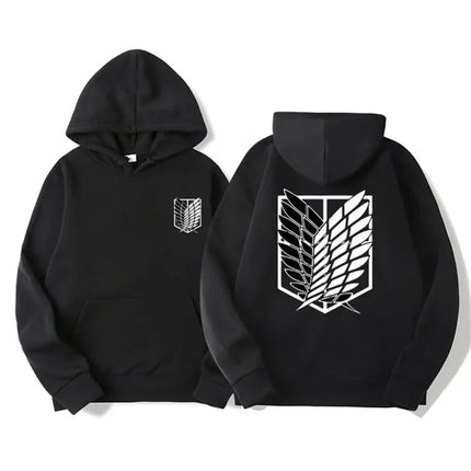 Attack on Titan Men's Hoodies Anime Hoodies Men and Women Streetwear Pullover Harajuku Shingeki No Kyojin Hoodies Sweatshirt