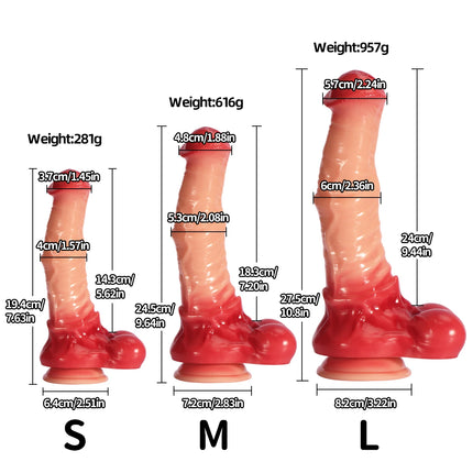huge Pegasus trans animal mixed dildo adult sex female dildo fisting oversized long horse cock anal plug for couple woman 18+