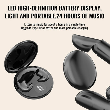 Lenovo Invisible Sleep Headset With Mic Wireless Bluetooth Earphone Ipx5 Waterproof Ultra-Compact HiFi Stereo Sports Earbuds