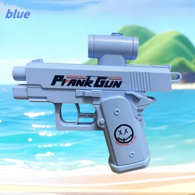 Two-Way Water Gun Prank Water Gun Toy Stress Relief Small Pistol Game Outdoor Indoor Adult Child Interaction Shoot Gift 2 Styl