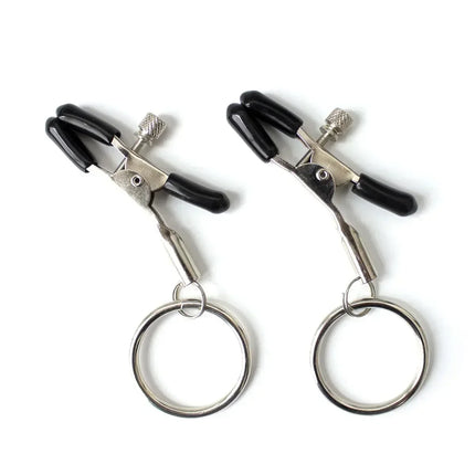 Metal Nipple Clamp Labia Clip Stimulation Massager Bdsm Bondage Sex Products with Metal Chain for Women Fetish to Breast