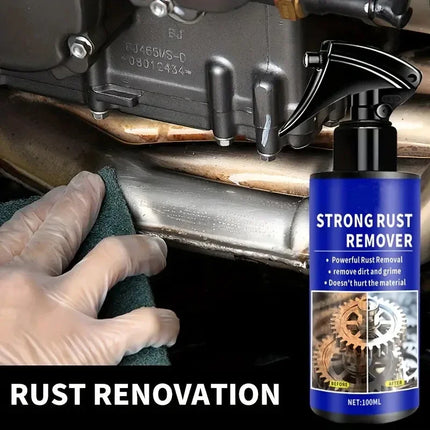 Clean Metal Iron Prowder Quickly Auto Exhaust Pipe Rust Derusting Spray Stain Removal Agent