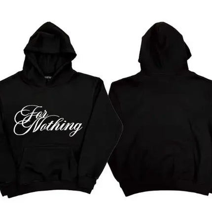 New Men Osamason Nine Vicious For Nothing Pullover Hoodies Hoody Hooded Sweatshirts Velvet Cotton Thick Fleece US E172