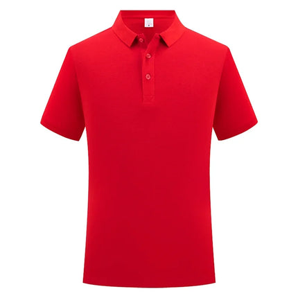 Custom Logo Summer Business Polo Shirt 100% Cotton High Quality Collar Short Sleeve Embroidery Design Printing Pattern