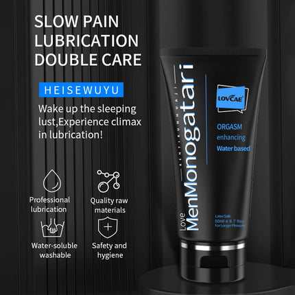 Water-based lubricant Love Gel Anal Lubrication for Sex Session Couples Sex Lube for Men Women Gay Lubricants Sex Toys