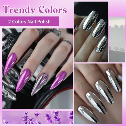 2Pcs 8ml Red Water-Based Peel Off Nail Polish Set Air Dry Easy to Apply Long Lasting Nail Art Manicure Vernis DIY for Home Salon