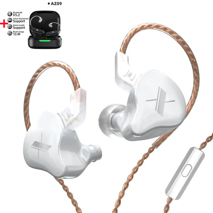 KZ EDX Wired Earphones With Microphone Dynamic HIFI Bass Music Earbuds In Ear Monitor Headphones Noise Cancelling Sport Headset