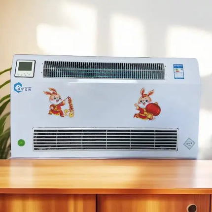 Wall-mounted water air conditioner coal to electricity coal to gas dual-purpose hair dryer radiator fan coil