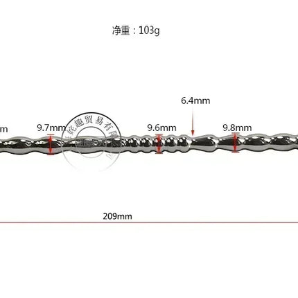 Massage Wand Urethral Sound Dilators Stimulation Catheter Beads  Penis Plug Insert Male Masturbator Horse Eye Sticks BDSM Penis