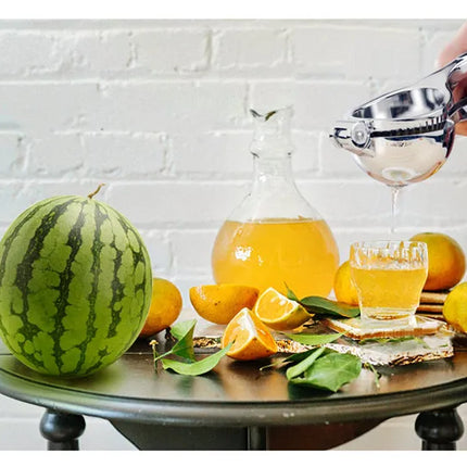 Manual Lemon Squeezer Zinc Alloy Citrus Press Heavy Duty Fruit Juicer for Orange Lime Hand Press Juicing Tool Kitchen Gadget