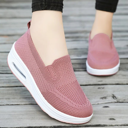 Sports Women's Spring Sneakers New Mesh Breathable Lightweight Casual Walking Women Shoes Breathable Shoes Zapatos De Mujer