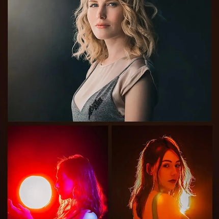 LED Photo Studio Light Video Studio Light With Dimmable for Game Live Video Lighting Portable Video Recording Photography Lamp