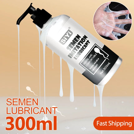 Anal Semen Lubricant Love Gel Water Based Lube for Men Women Lubricants Gay Vaginal Anal Lubricantion Oil Adult Sex Toys