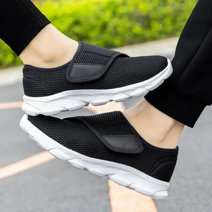 Popular Casual Unisex Orthopedic Wide-Foot Swollen-Foot Bunion-Adjusting Soft Comfortable Diabetic Walking Shoes