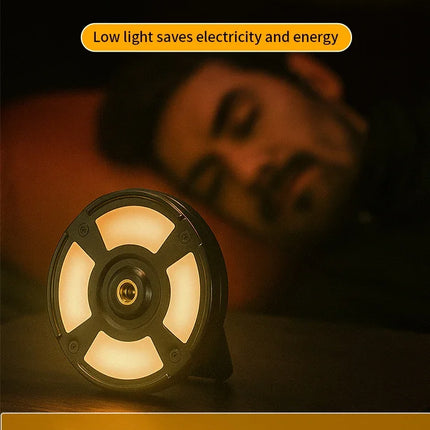 Rechargeable Waterproof Outdoor Camping Light Portable with Clip Hook Magnet RGB Ambiance Multifunctional for Camping