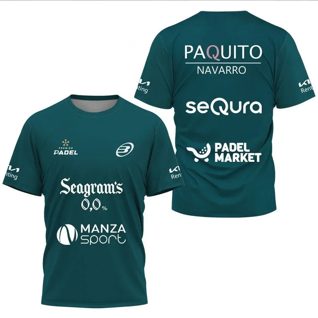 Hot sale in summer Men's and women's youth badminton sports T-shirts for outdoor sports training in short sleeves
