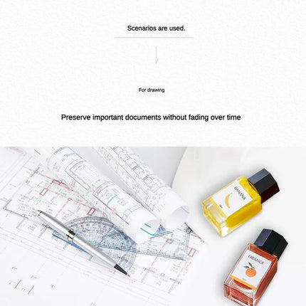 Tramol 26 Colors 18ml Various Colors Ink Glass Bottled Ink Fountain Pens Ink Cartridge School Office Supplies Stationery