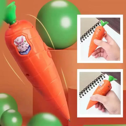 1-10pcs  Carrot Voice Recorder Pen  Kids Ballpoint Pen That Can Be Recorded Creative Multi Functional Pens Gift…!