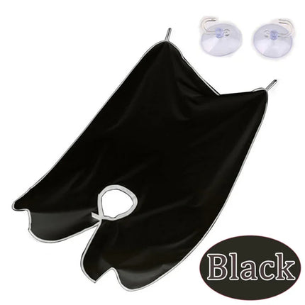 Men's Shave Beard Collector Non-Stick Beard Shaving Cape With Strong Suction Cup Men Gift Beard Gathering Cloth Bib Apron