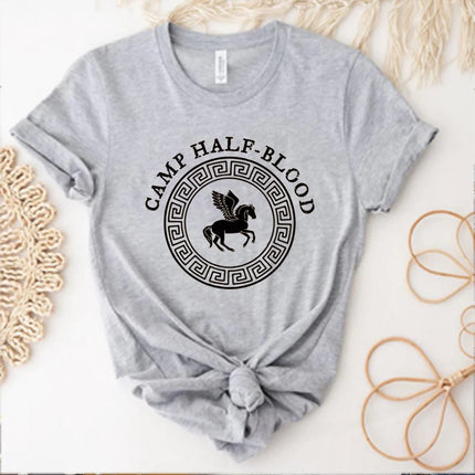 Camp Jupiter T-Shirt Camp Half-Blood Shirt Percy Jackson Shirtsc Unisex Graphic T Shirts Gothic Short Sleeves Tops Harajuku Top