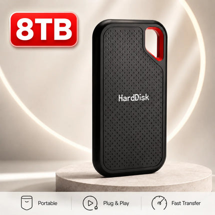 1TB Portable SSD External Hard Drive USB 3.1 High-Speed Storage for Laptop/Mac/PC Compact & Durable