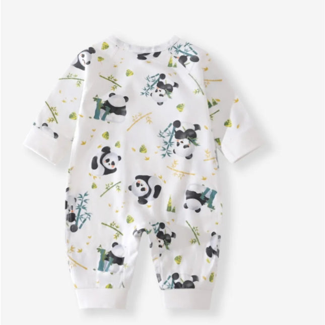Spring Autumn Newborn Baby Boy Girl Romper 100% Pure Cotton Soft Cartoon Bodysuit 1-12 Months