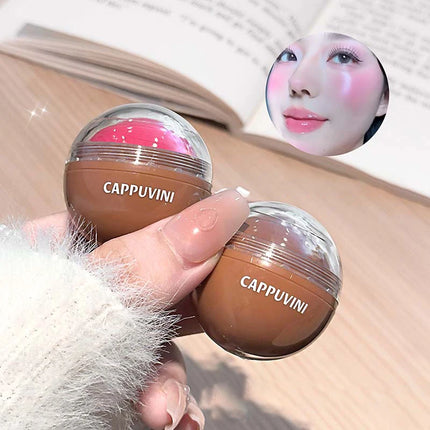 High Pigment Juice Blush Balls Natural Saturation Tint Brightening Moistured Easy Color Rouge Silky Blusher Cream Contour Makeup