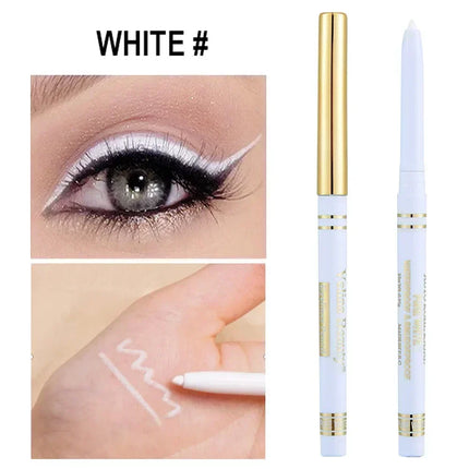 Black Brown Eyeliner Waterproof Quick Drying Eyeliner Gel Pen Lasting Smooth Concealer Pencil Not Blooming Eye Makeup Cosmetics